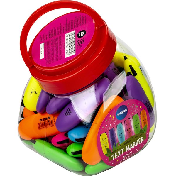 Marcadores Mini Cat Pote c/36un