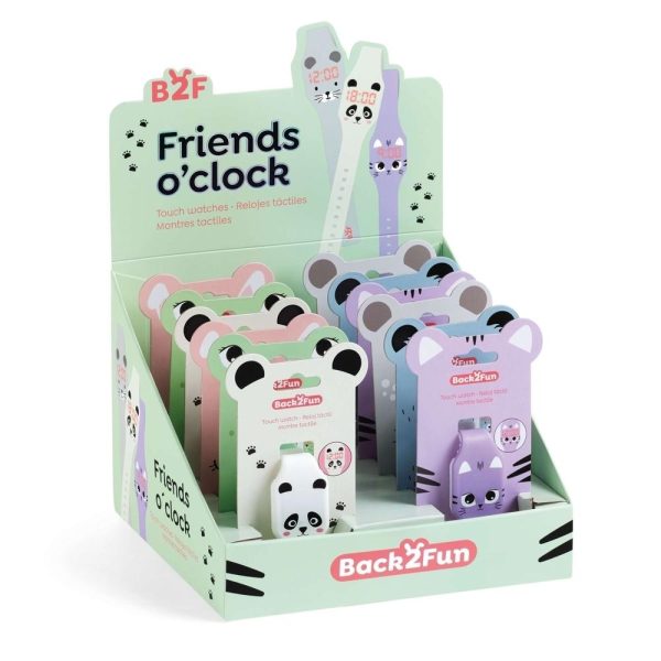 Relógio Digital Animais B2F - Exp.12un.