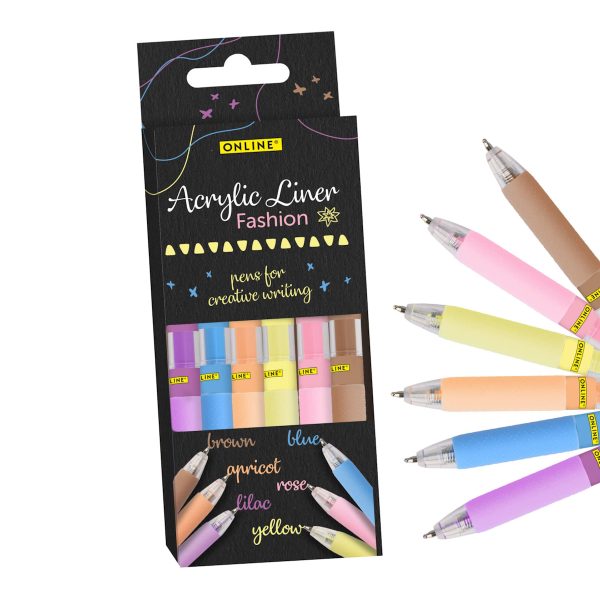 Sublinhadores Acrylic Fashion