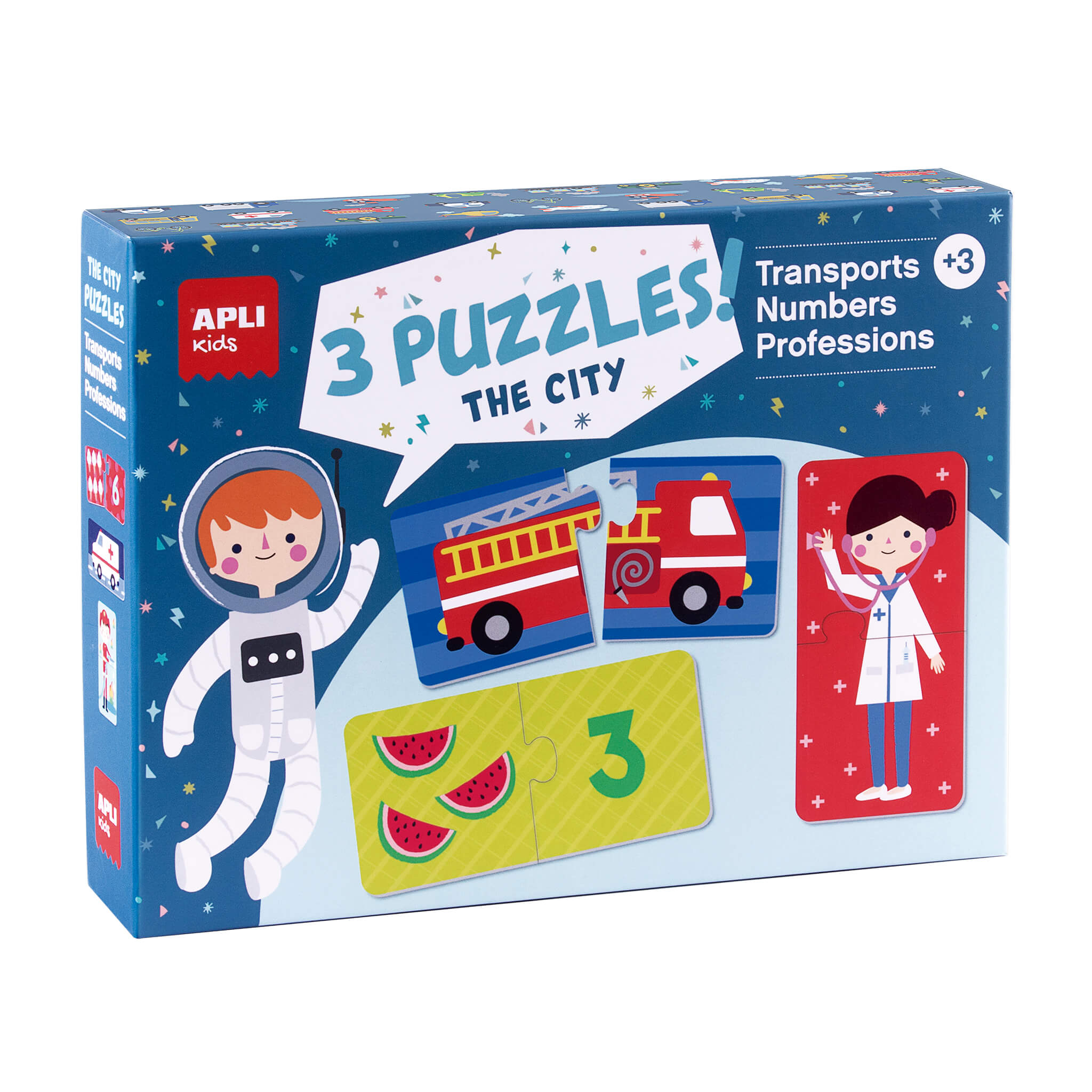 Puzzle 3 Jogos The City