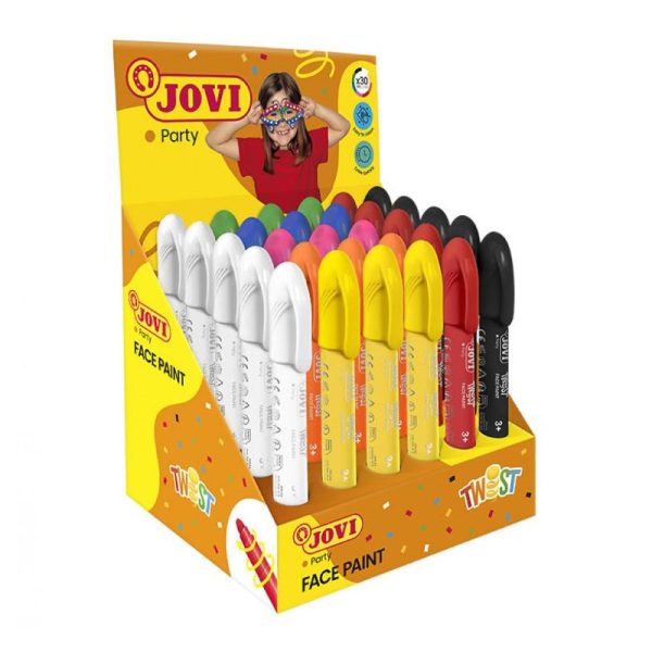 Pintura Facial Twist 8 Cores Exp.30un.