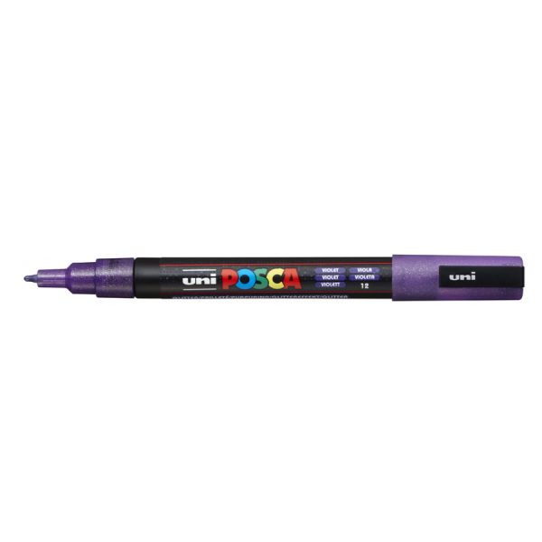 Marcador Posca PC-3ML - Violeta Glitter