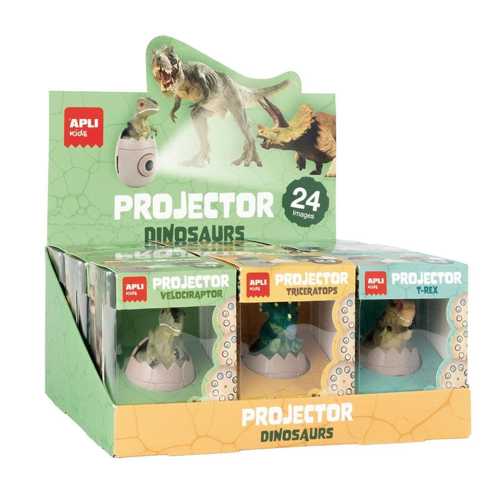 Projetor Dinossauros Exp.9un.