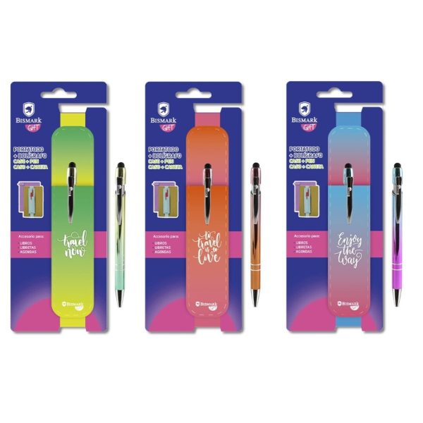 Esferográfica c/Suporte de Elástico