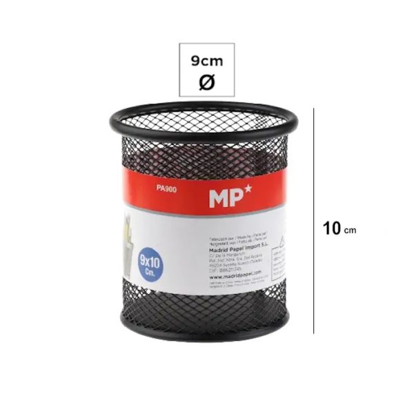 Porta Lápis Arame Preto