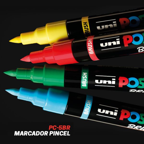 Marcador Pincel PC-5BR