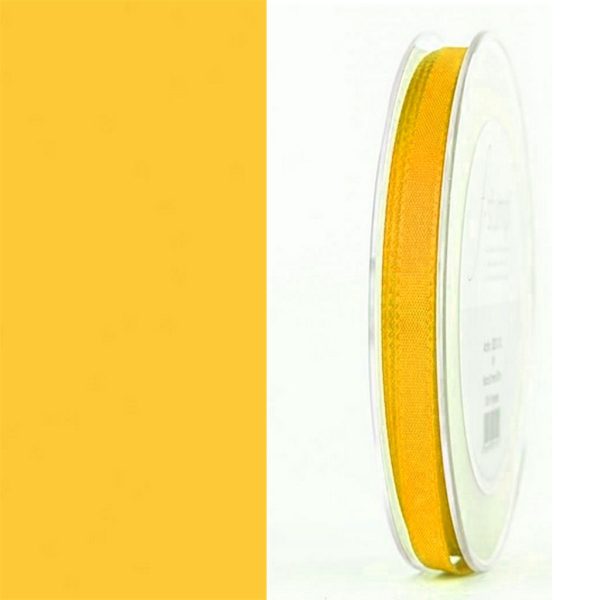Fita Viscose 8mm x 50mts Amarelo Gema