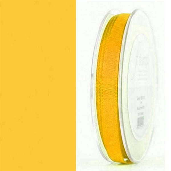 Fita Viscose 15mm x 50mts Amarelo Gema