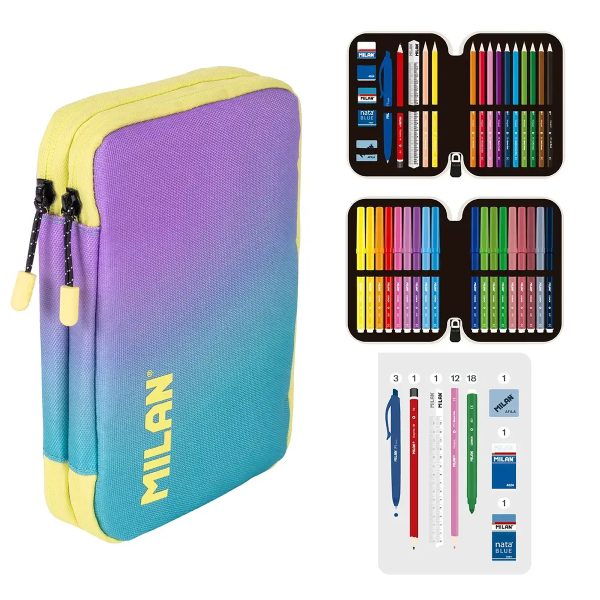 Estojo Sunset Duplo c/Conteúdo