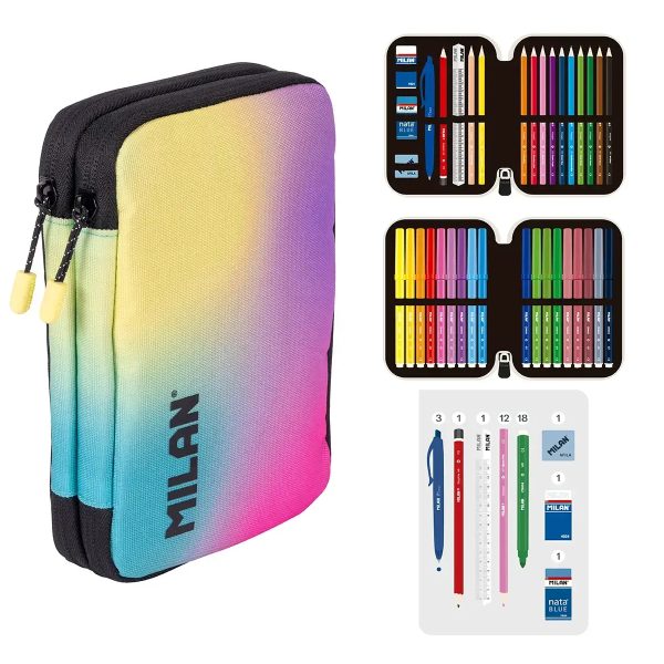 Estojo Sunset Duplo c/Conteúdo