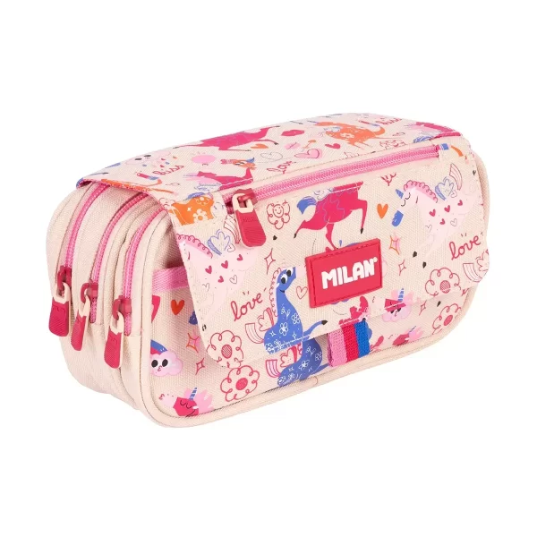 Estojo Flowicorn 4 Fechos