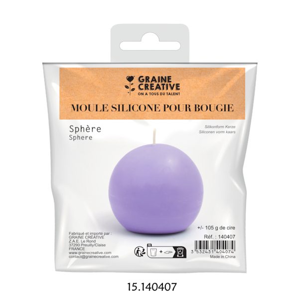 Molde Silicone p/ Velas
