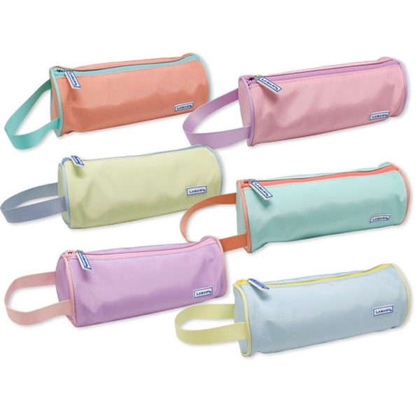 Estojo Redondo Cores Pastel