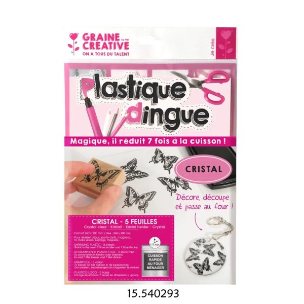 Plástico Mágico Cristal A4 - 5fls.