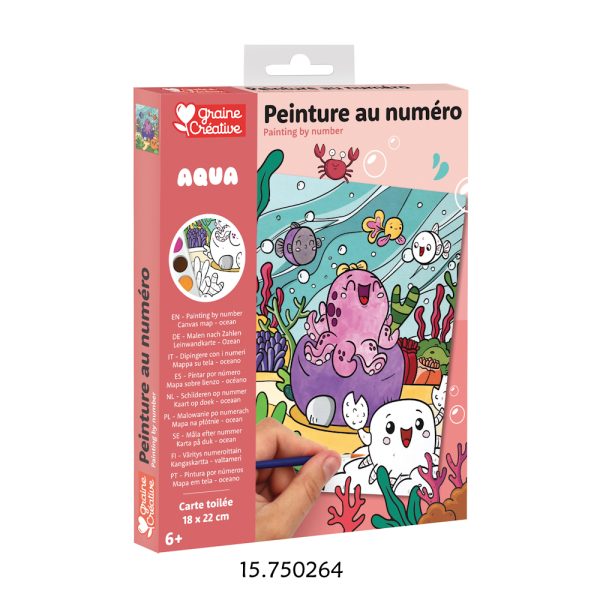 Kit Pintura Cartão+Palete+Tinta e Pincel