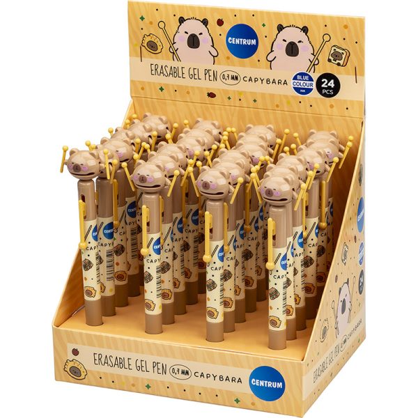 Esferográficas Apagáveis Capybara 0.7mm - Exp.24un.