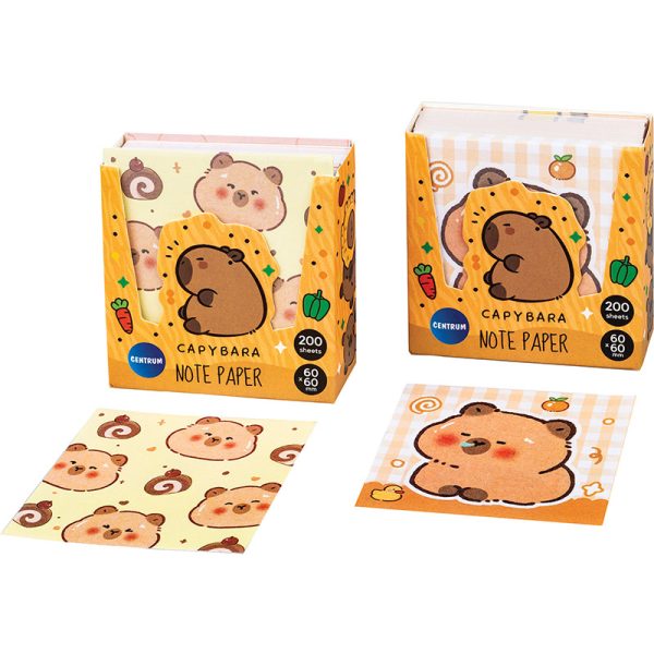 Paper Notes Capybara 60x60 - 200fls.