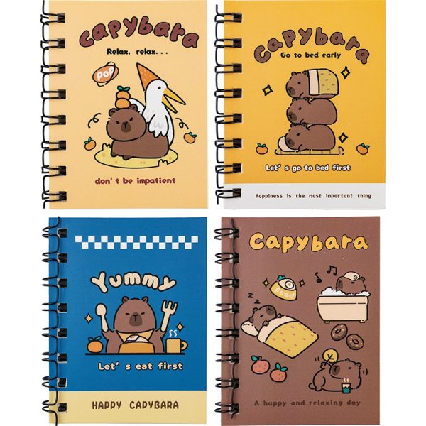 Notebook Espiral Capybara 8x10.5 - 64fls.