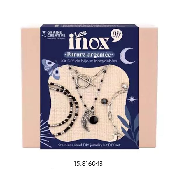 Kit DIY Bijuteria Aço Inox