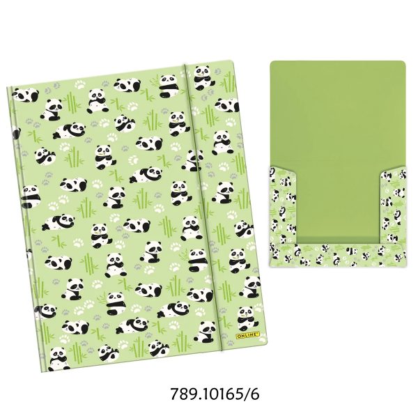 Pasta Elástico Panda A3