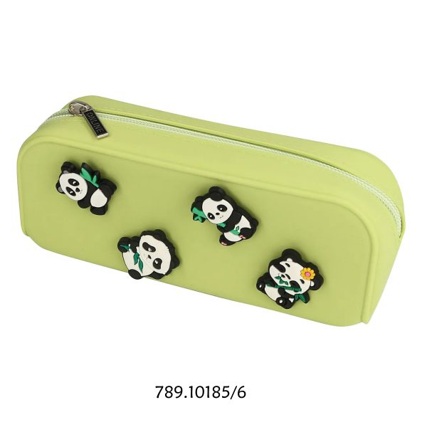 Estojo Panda Pins Silicone