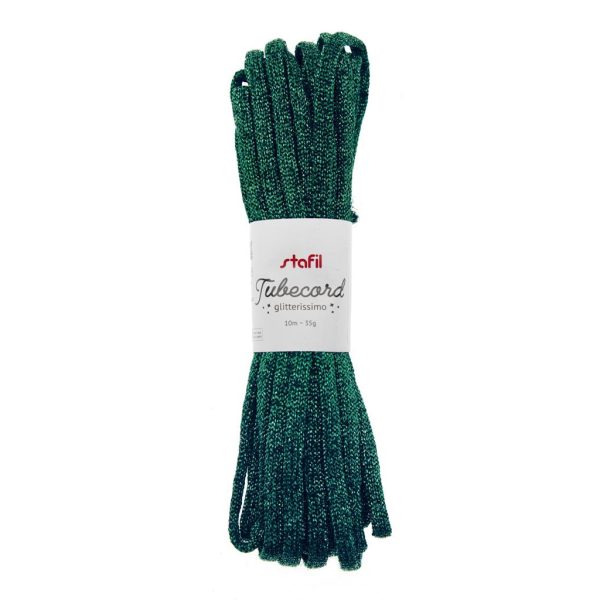 Fio Tubo Glitter Extra 35gr. - 10Mts. Verde