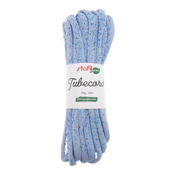 Fio Tubo Glitter 90gr. - 10Mts. Azul Bébé