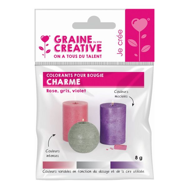 Corante Sólido p/ Vela 8gr. 3 Cores
