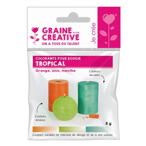 Corante Sólido p/ Vela 8gr. 3 Cores