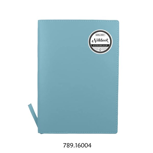 Notebook Soft Cover A5 Turquesa 80gr.- 80fls