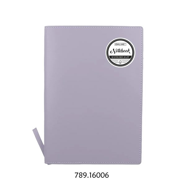 Notebook Soft Cover A5 Lilás 80gr.- 80fls