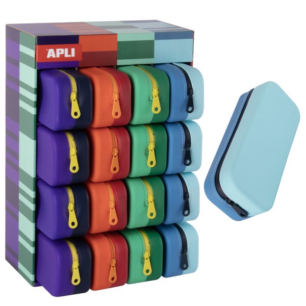 Estojos Silicone Bright Exp.16un.