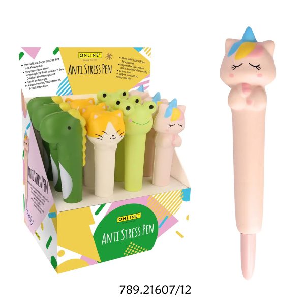 Esferográfica Anti Stress Exp.12un.