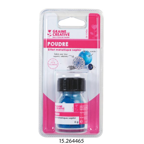Pó Efeito Metálico Saphir