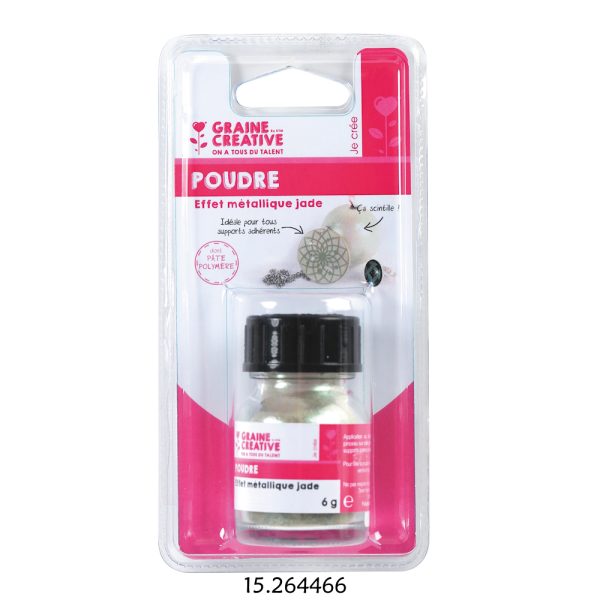 Pó Efeito Metálico Jade