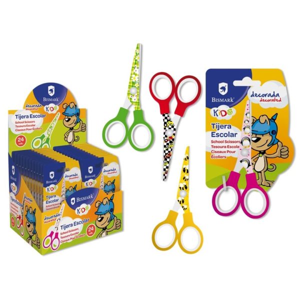 Tesoura Escolar 13cm - Exp.24un.