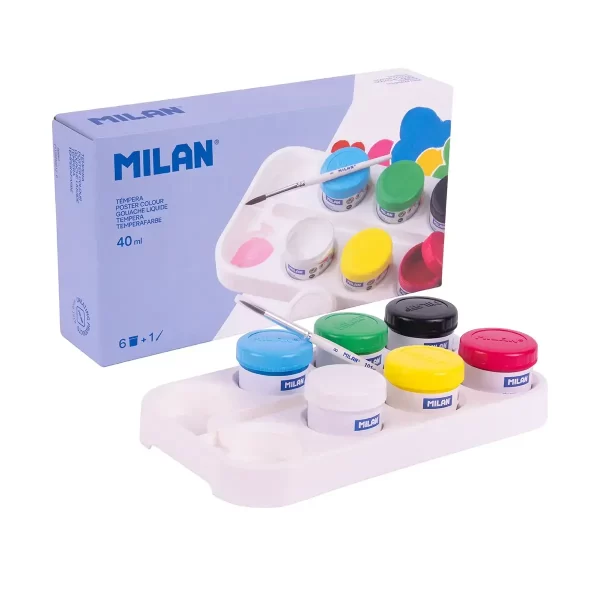 Tempera 6 Potes/Cores - 40ml