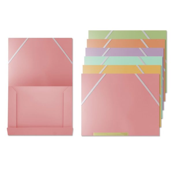 Pasta c/Elásticos PP A4 Sortido