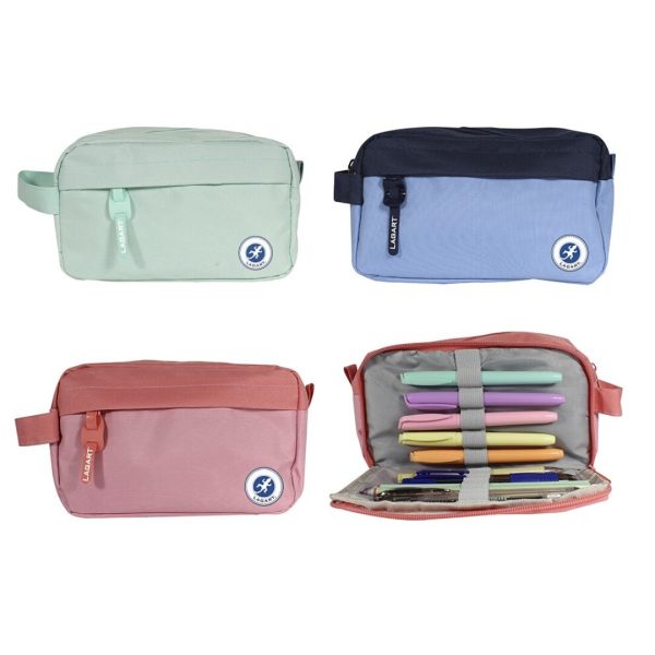 Estojo 2 Fechos c/Asa