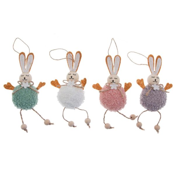 Coelhos Pendurar ↕15cm - 4un.