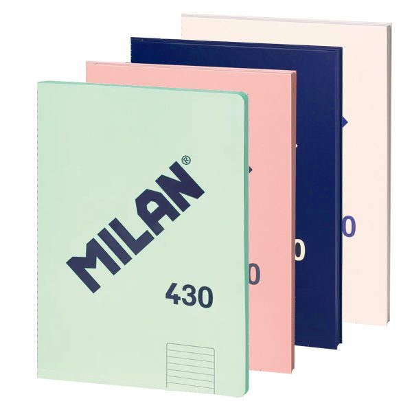 Caderno A4 Colado 430 Pautado - 48Fls.