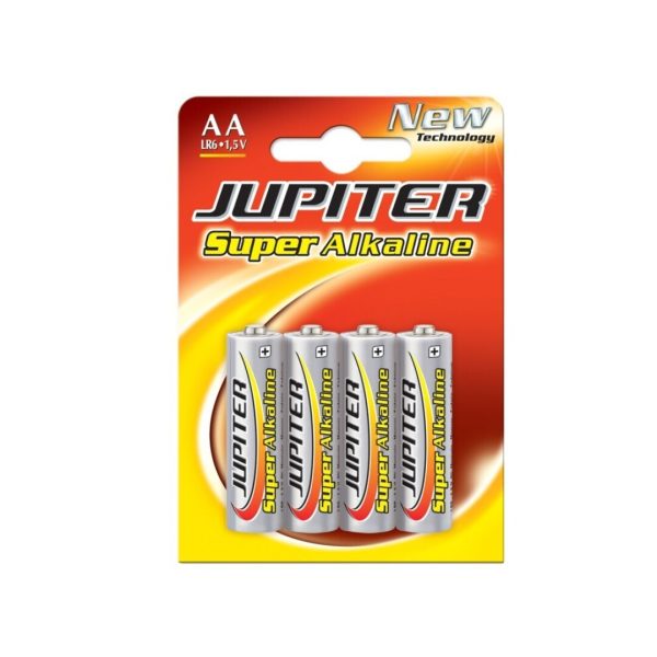 Pilha Jupiter Super Alcalina LR6 1.5V