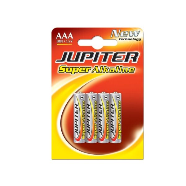 Pilha Jupiter Super Alcalina LR03 1.5V