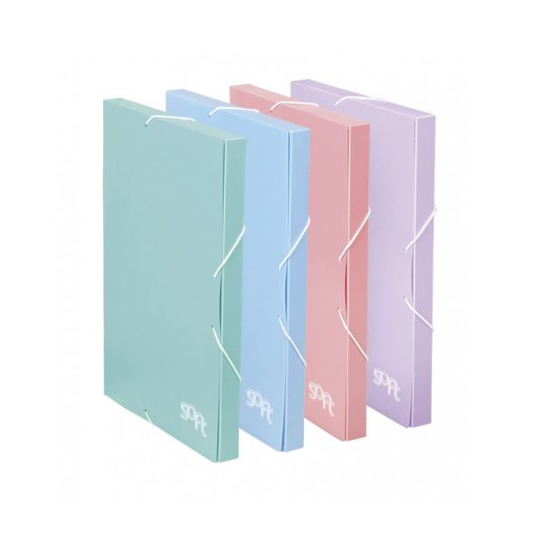 Pasta Projetos Soft PP c/Elásticos L2.5cm