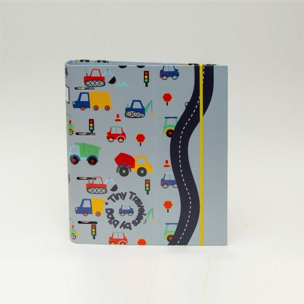 Capa A4 4 Argolas C/ Rec. P Sep. Elást. Blog Play Me Cars