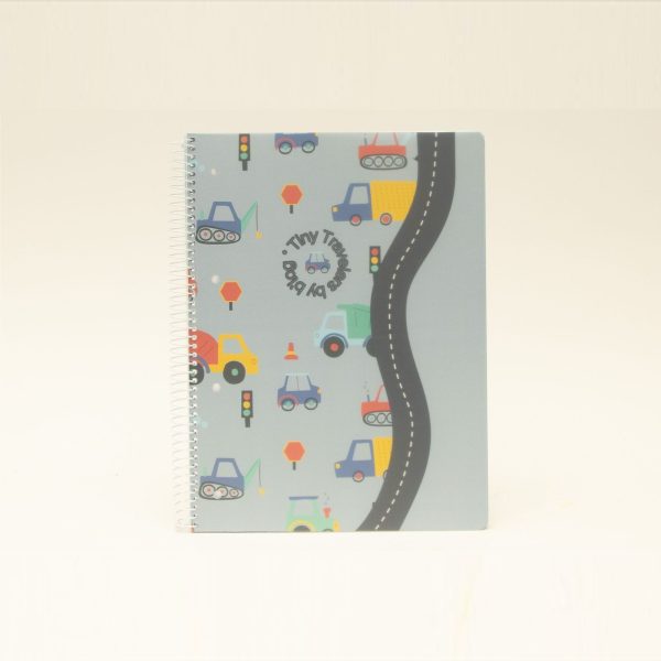 Caderno Espiral Capa PP A4 48F/90gr Paut. B`Log Play Me Cars