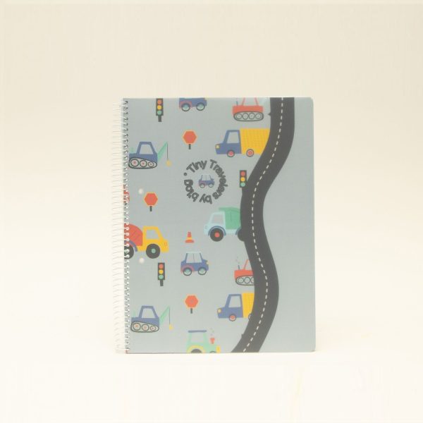 Caderno Espiral Capa PP A5 48F/90gr Paut. B´Log Play Me Cars