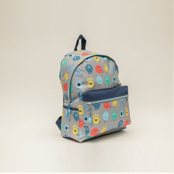 Mochila Escolar Clássica B`Log Play Me Monster