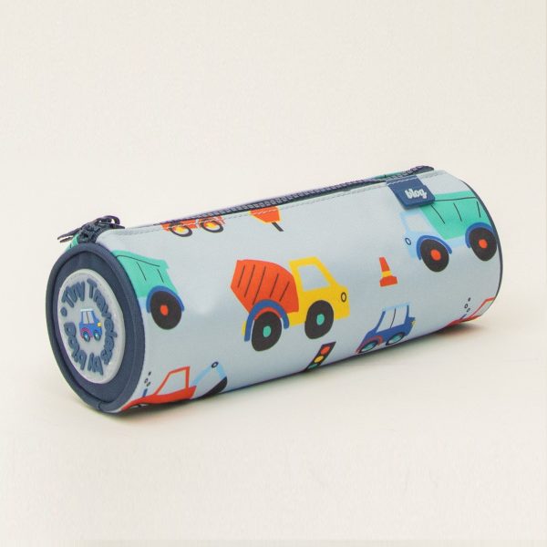 Estojo Escolar Redondo B`Log Play Me Cars