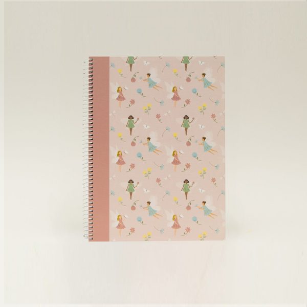 Caderno Espiral Capa Dura A4 80F/90gr Paut. B`Log Fairies Tale